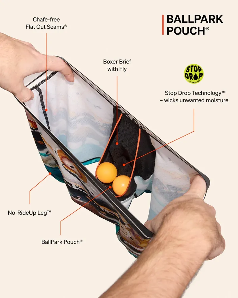 Volt Breathable Mesh Boxer Brief My Handicap-Black-1