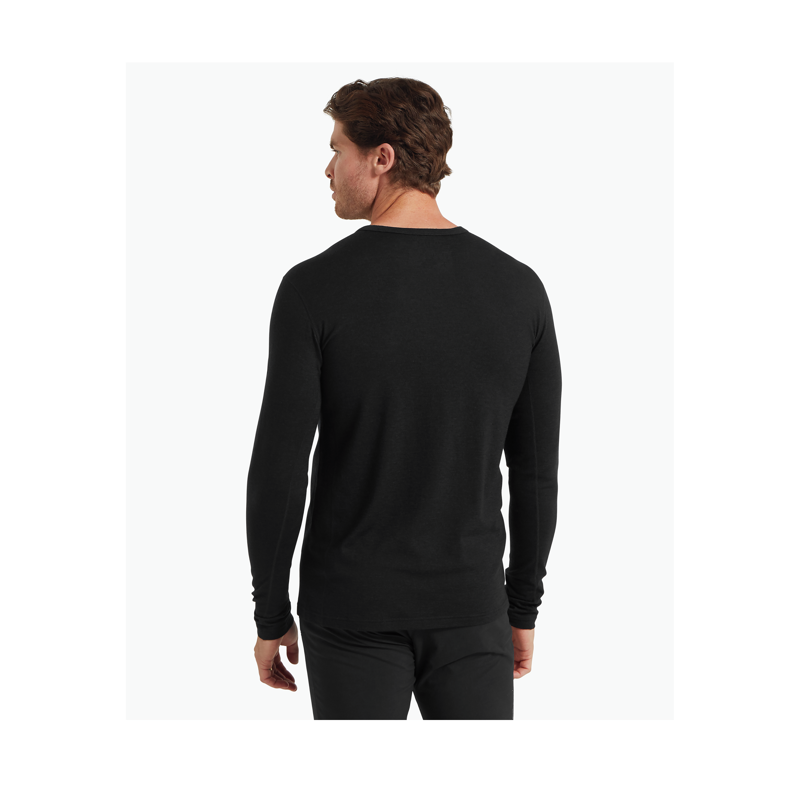 Artilect Men's Redstone 185 Long Sleeve Crew - Black-4