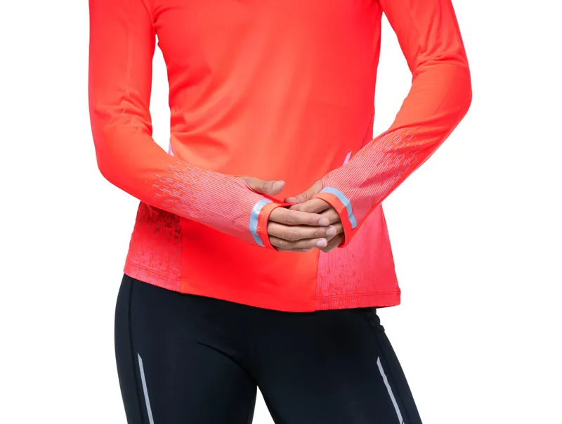 Ronhill W's Tech Reflect 1/2 Zip Hot Coral/Reflect-4
