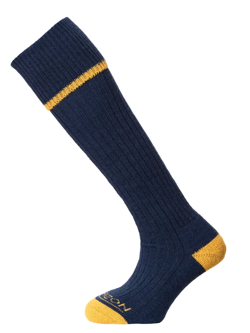 Horizon Field Sports Turn-Over-Top Sock Navy M/L