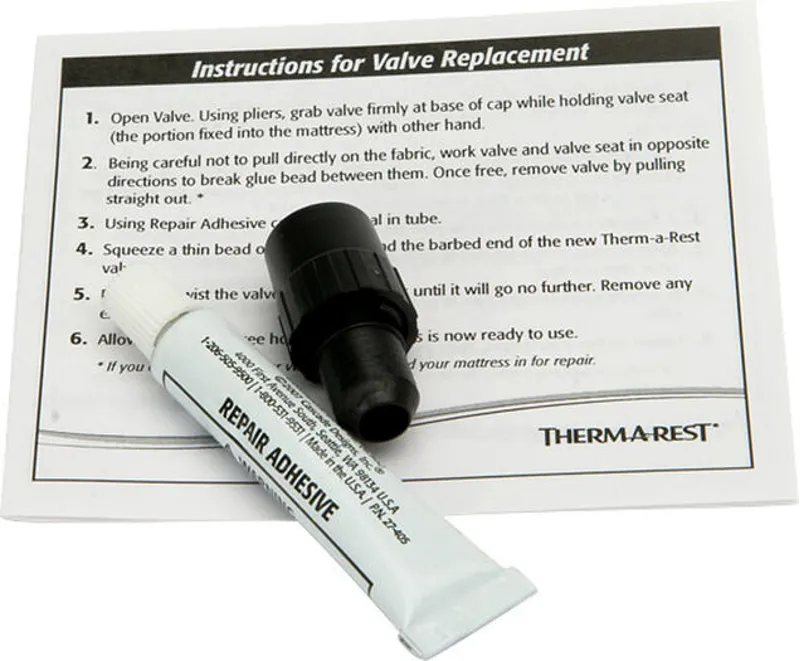 Therm-a-rest Valve Repair Kit