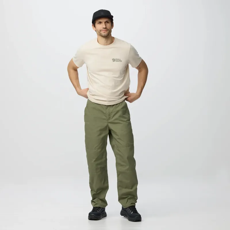 Fjallraven Men's Vardag Relaxed Trousers Dark Navy-3