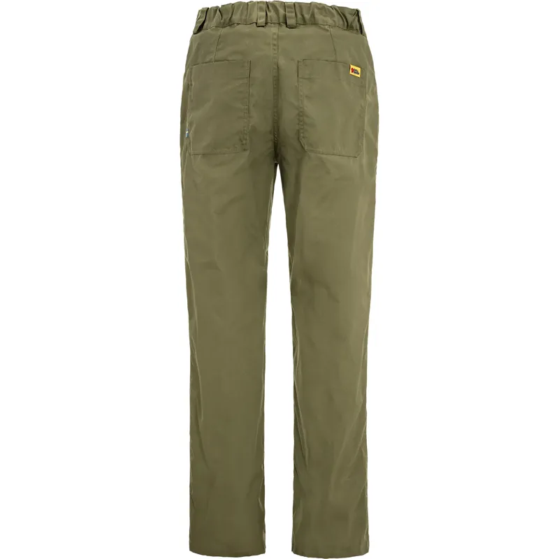 Fjallraven Women's Vardag Relaxed Trousers - Green-1