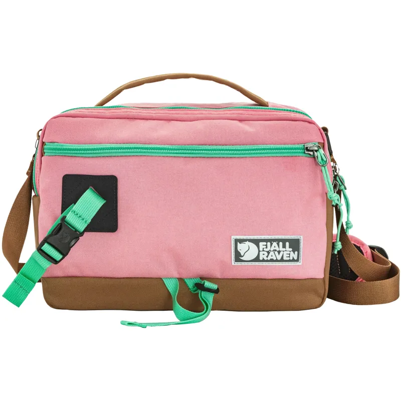 Fjallraven Vardag Shoulder Bag 6 Poppy Pink-Khaki Dust