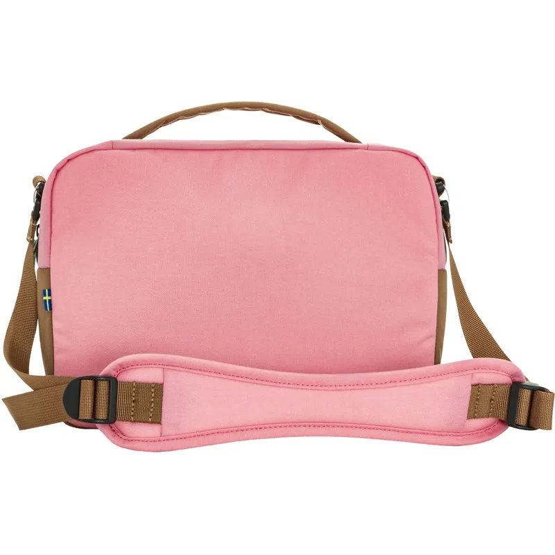 Fjallraven Vardag Shoulder Bag 6 Poppy Pink-Khaki Dust-1