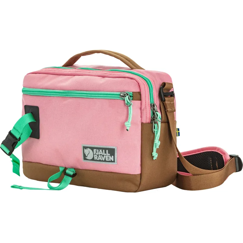 Fjallraven Vardag Shoulder Bag 6 Poppy Pink-Khaki Dust-2