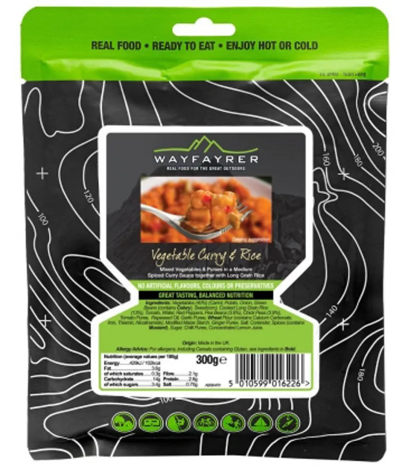 Wayfayrer Vegetable Curry  and  Rice