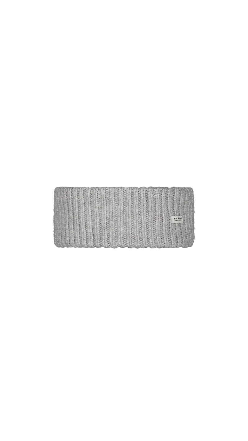 Barts Zias Headband Heather Grey One Size