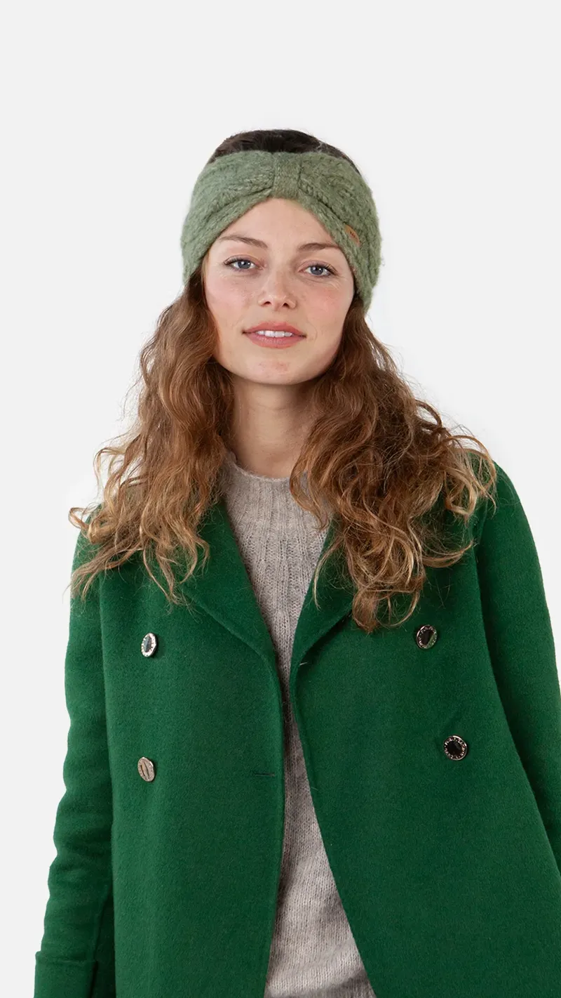 Barts Farrah Headband Pale Army One Size-1