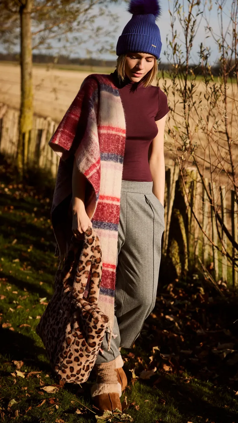 Barts Loriant Scarf Mauve One Size-3