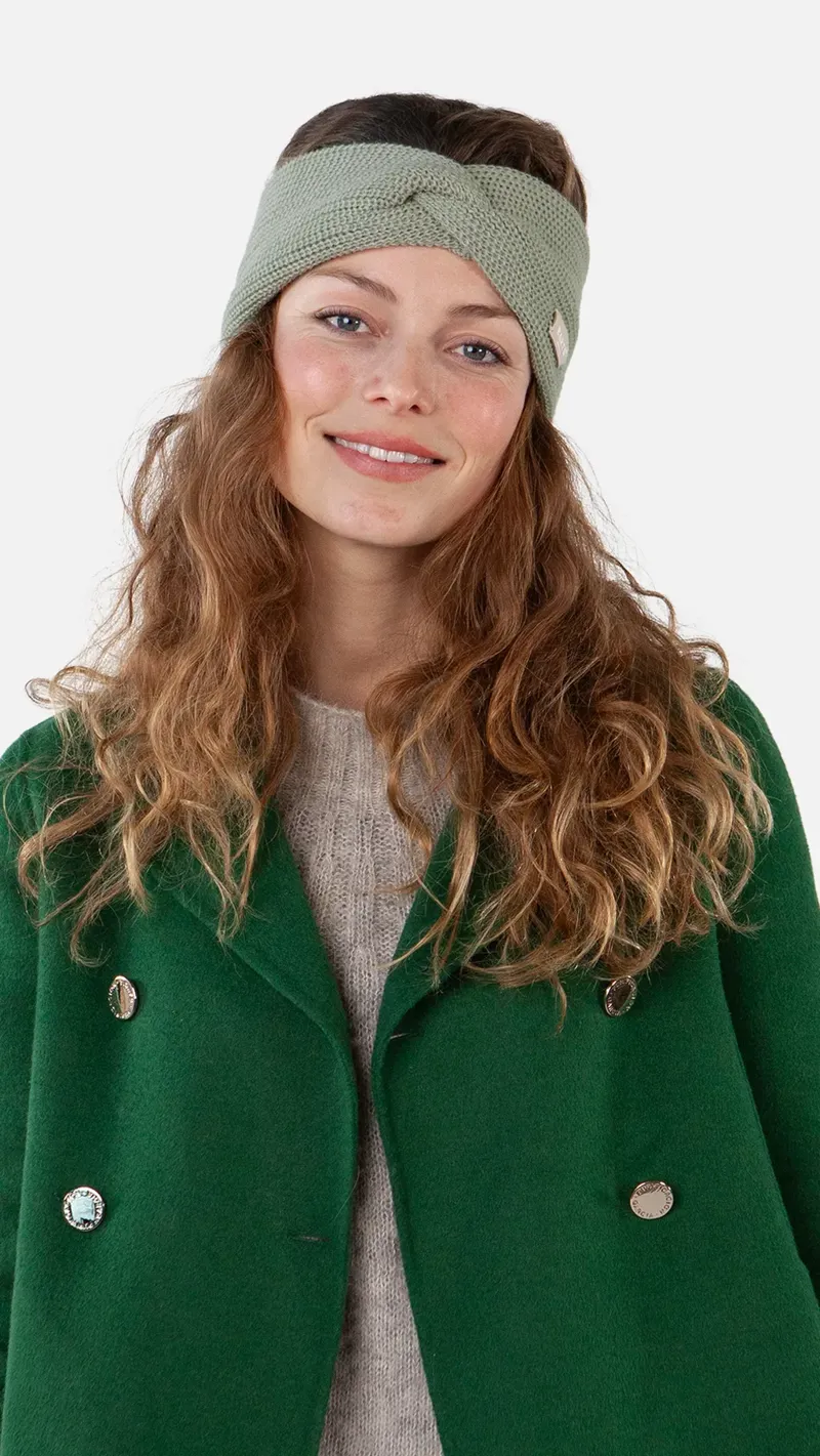 Barts Tasitas Headband Pale Army One Size-1