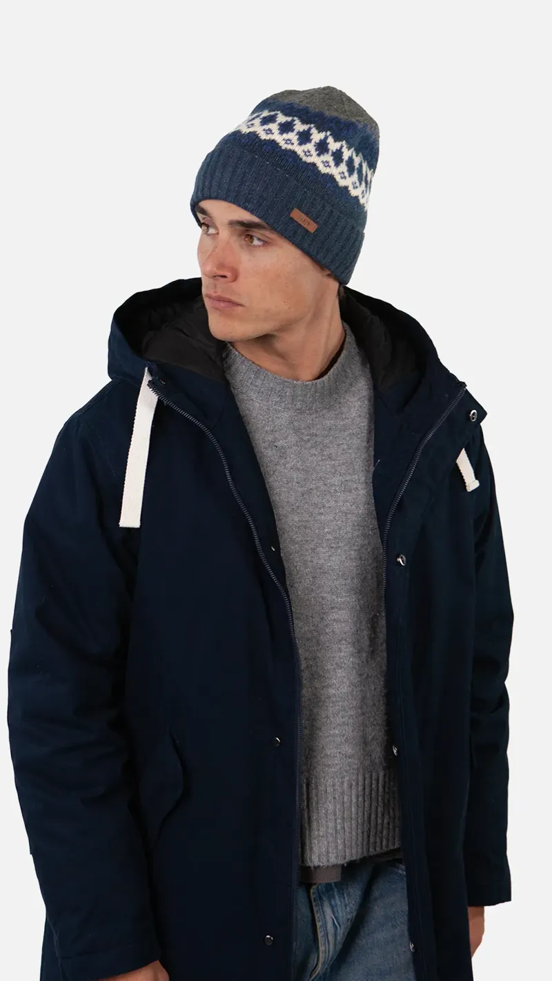 Barts Gregorys Beanie Navy One Size-2