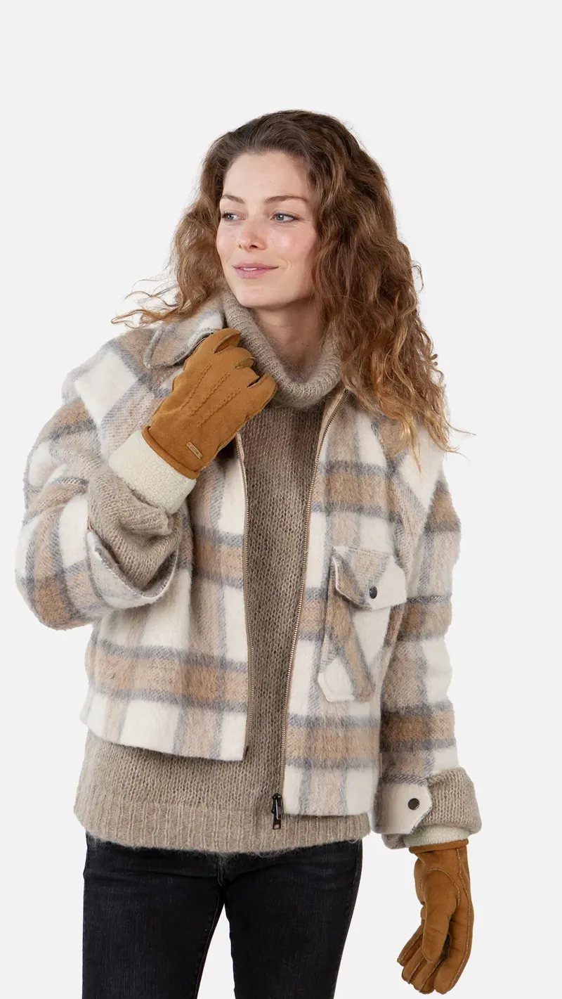 Barts Yokam Gloves Brown-2