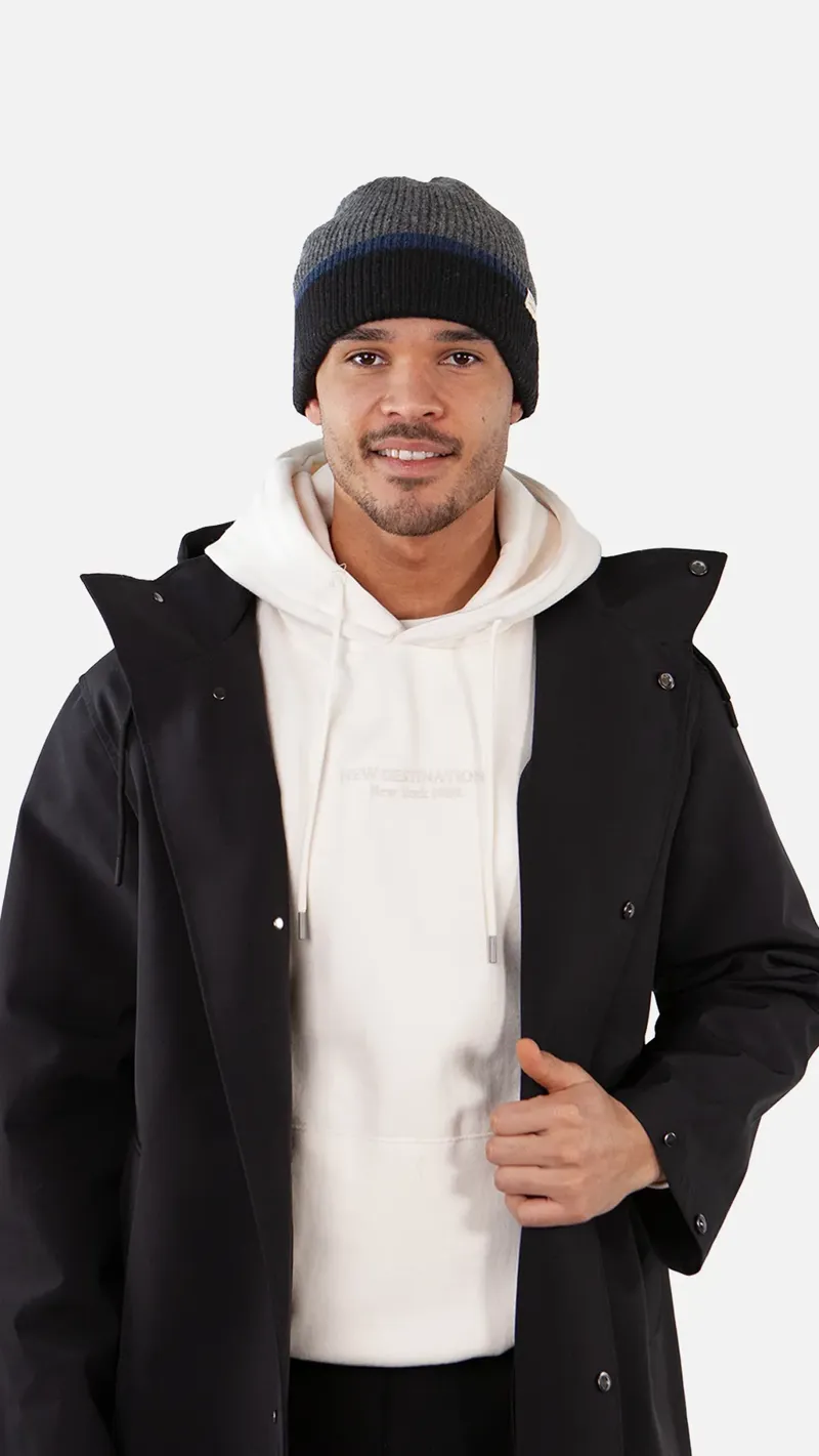 Barts Pharon Beanie Dark Heather One Size-1