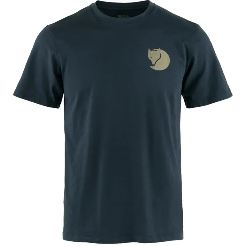 Fjallraven Men's Walk With Nature T-shirt Dark Navy