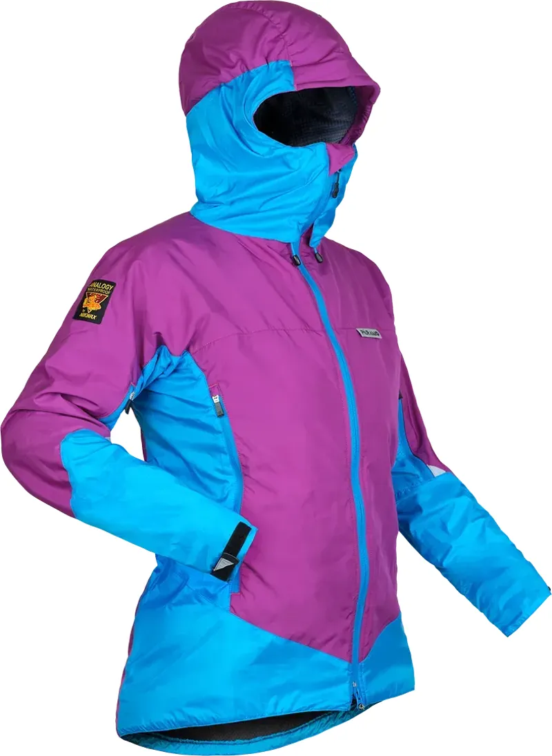 Paramo Women's Velez Jacket Foxglove/Neon Blue
