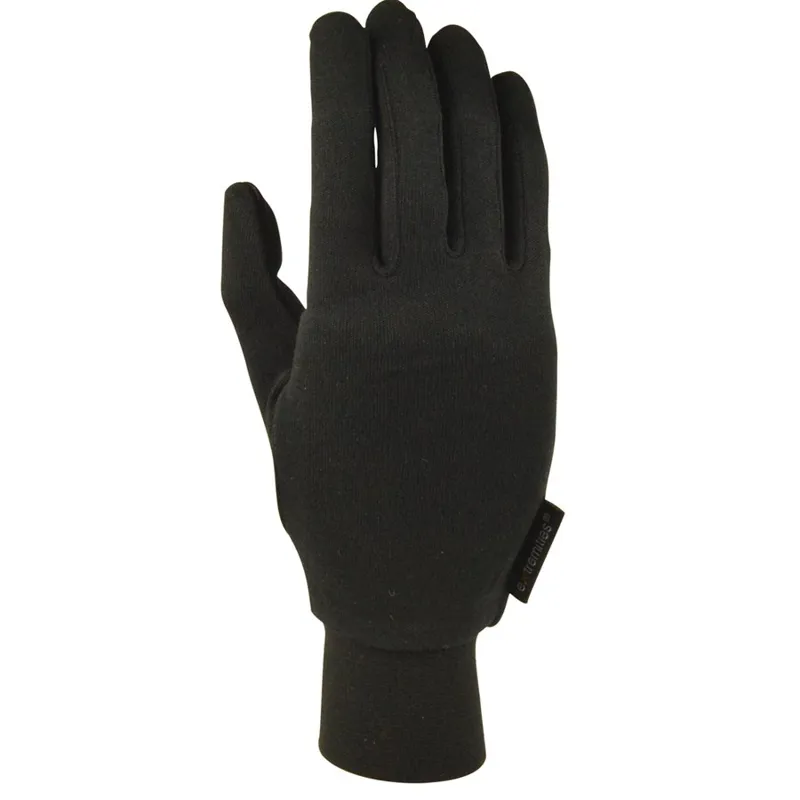 Extremities Silk Liner Glove Black