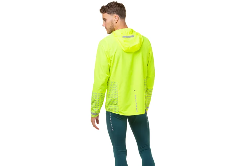 Ronhill Men's Tech Afterhours Jacket FlYel/Charcoal/Rflct-3