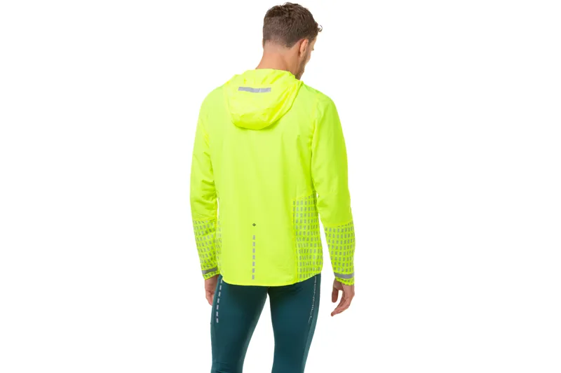 Ronhill Men's Tech Afterhours Jacket FlYel/Charcoal/Rflct-7