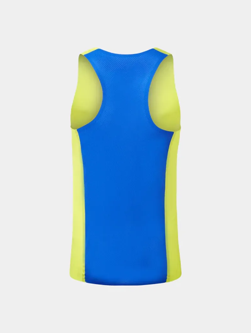 Ronhill M's Tech Race Vest  Citrus/Azurite-1