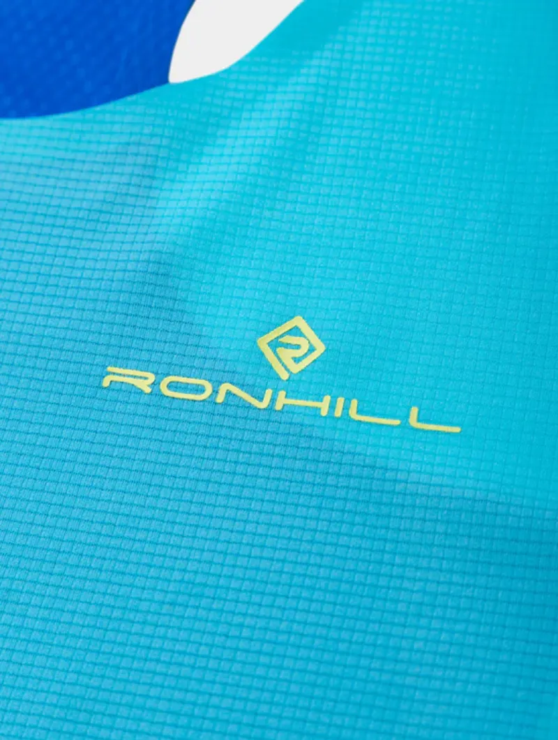 Ronhill Women's Tech Race Vest Aquamint/El Blue-4