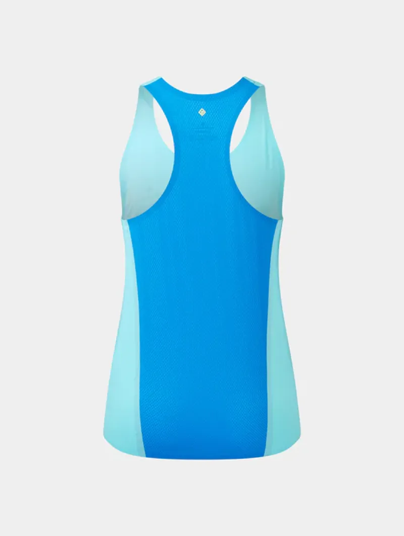 Ronhill Women's Tech Race Vest Aquamint/El Blue-1