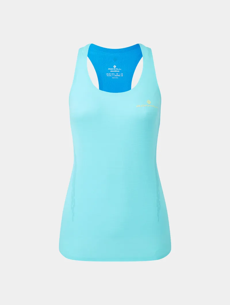 Ronhill Women's Tech Race Vest Aquamint/El Blue
