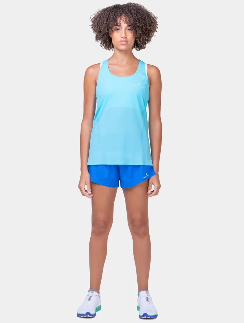 Ronhill Women's Tech Race Vest Aquamint/El Blue-2