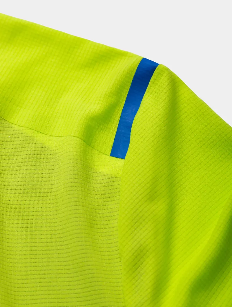 Ronhill Men's Tech Race S/S Tee Citrus/Azurite-8