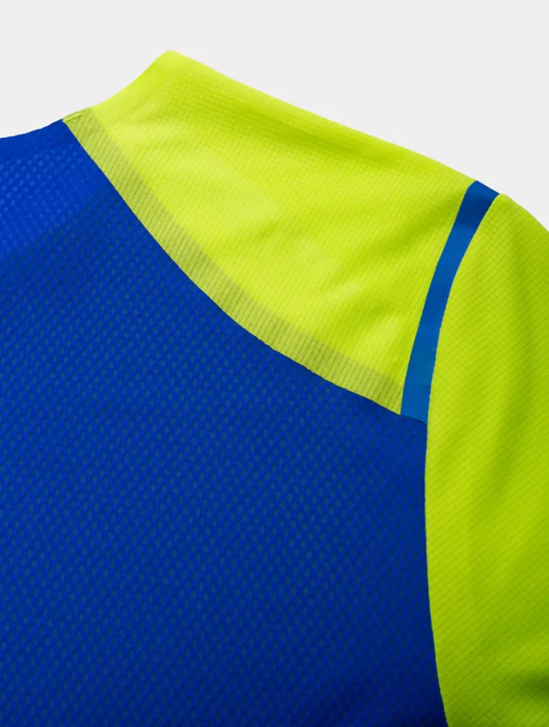 Ronhill Men's Tech Race S/S Tee Citrus/Azurite-7