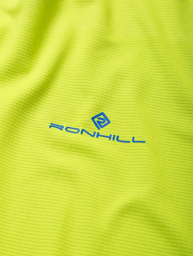 Ronhill Men's Tech Race S/S Tee Citrus/Azurite-6