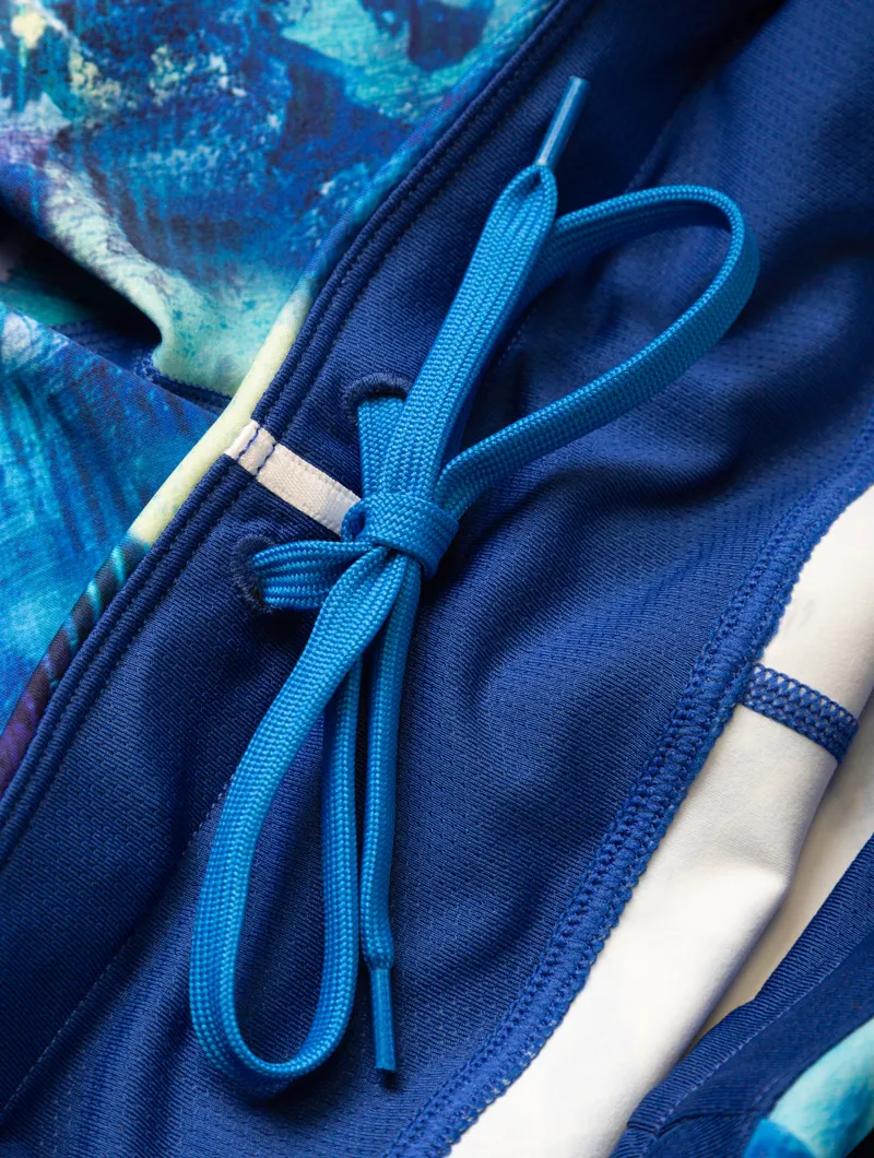 RonHill Women's Tech Crop Tight Blue Summer Haze-9