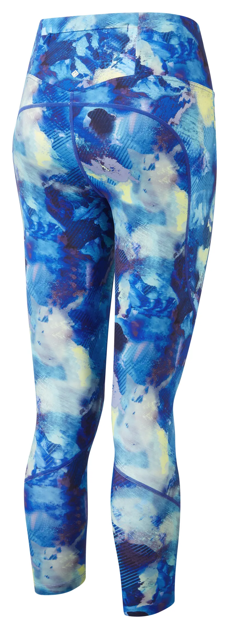 RonHill Women's Tech Crop Tight Blue Summer Haze-1