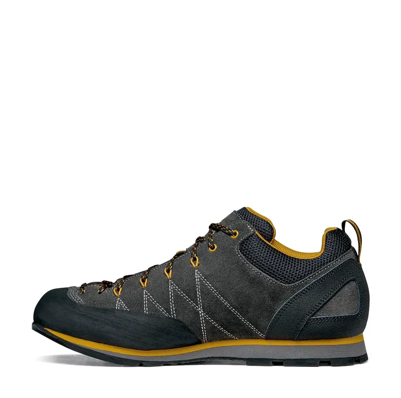 Scarpa Crux Approach Shoes in Shark-Mustard-2