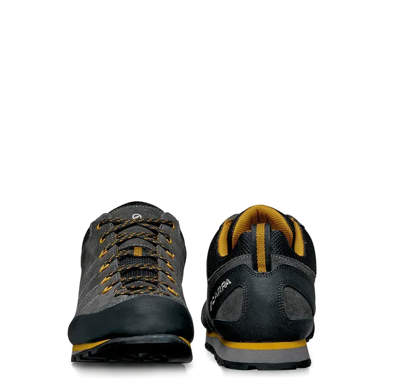 Scarpa Crux Approach Shoes in Shark-Mustard-3