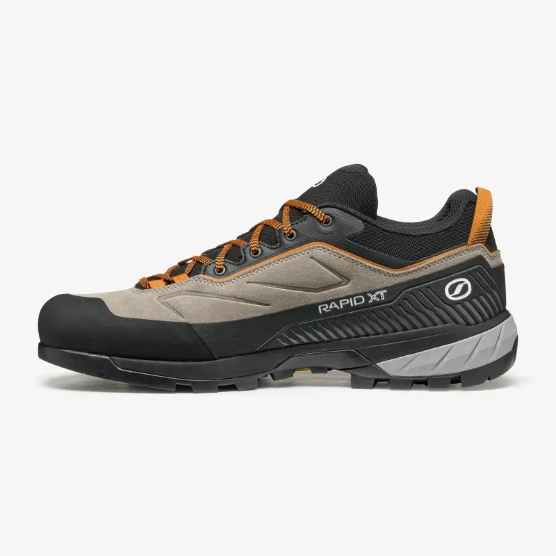 Scarpa Rapid XT Shoe in Taupe/Rust Orange-2
