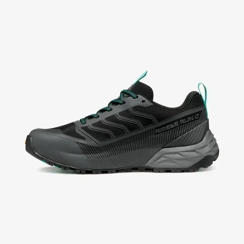 Scarpa Womens Ribelle Run LT WP Trail Running Shoe in Anthracite/Aqua Green-2