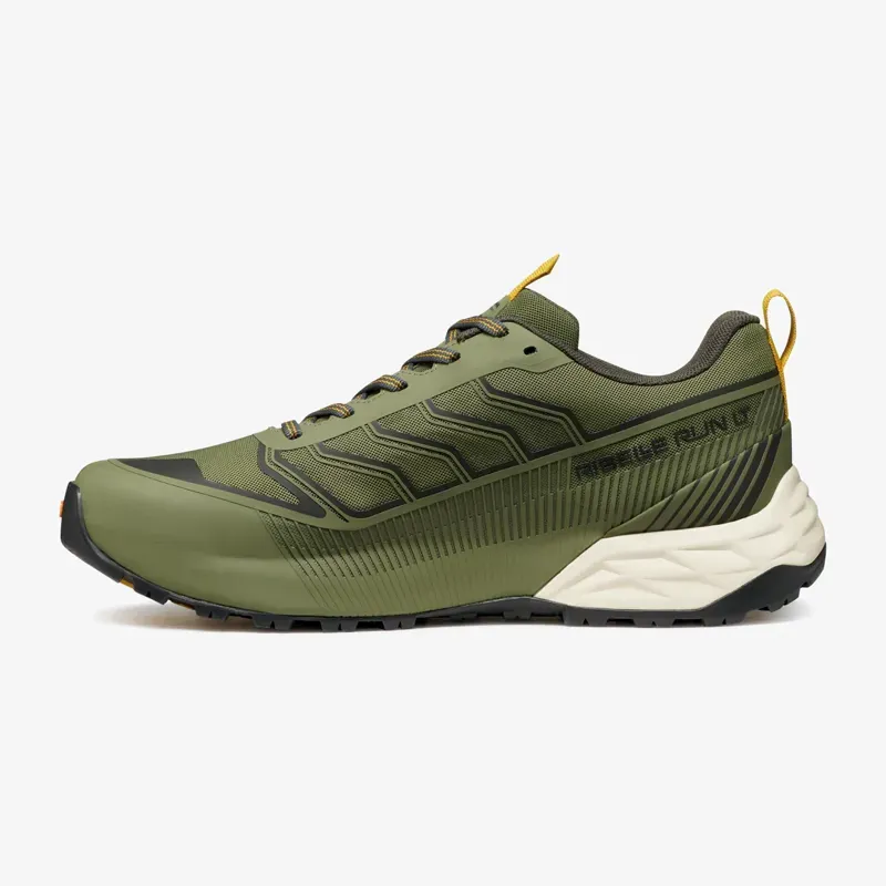 Scarpa Ribelle Run LT WP Running Shoe in Olive/Lemon Curry-2