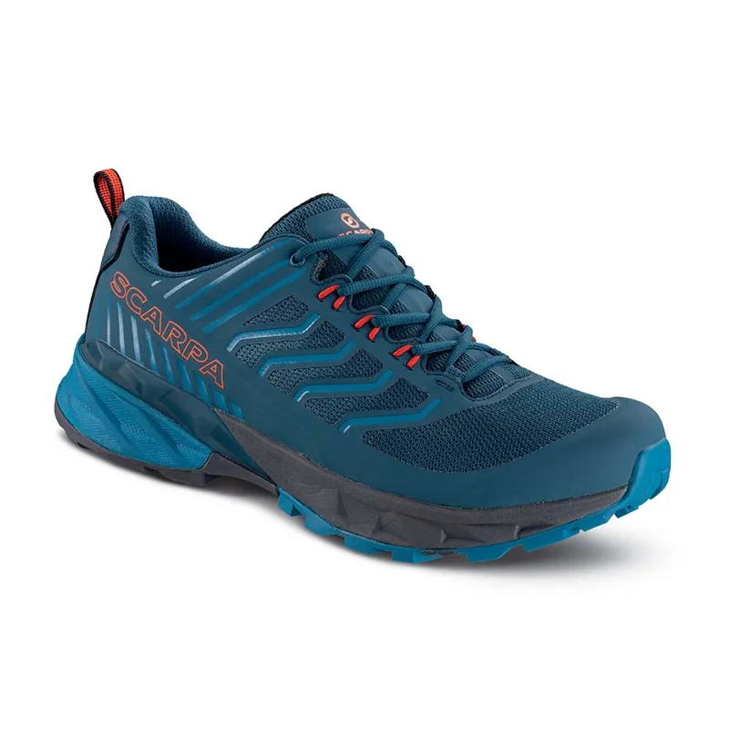 Scarpa Mens Rush Trail Shoe Ocean