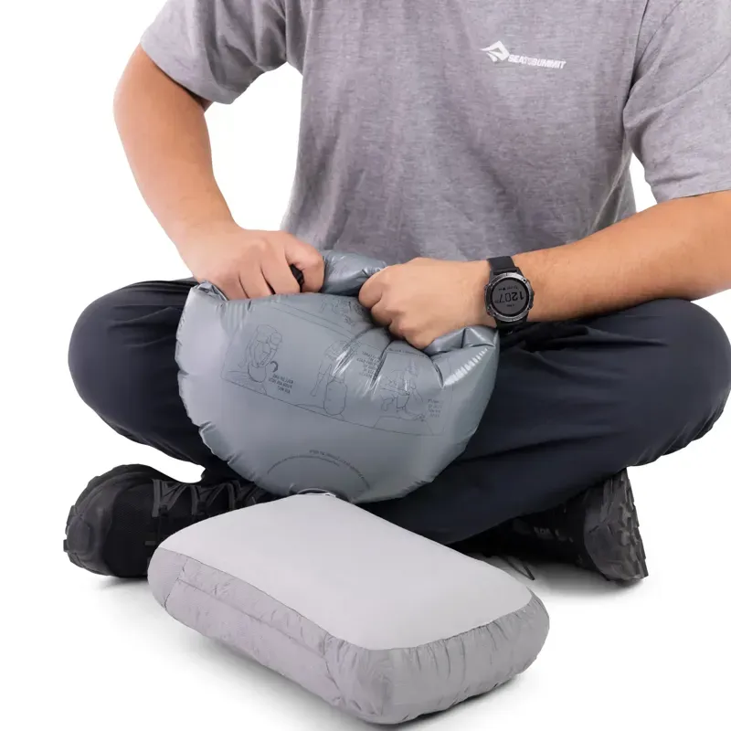 Sea To Summit Aeros Large Down Pillow in Neutral Grey-2