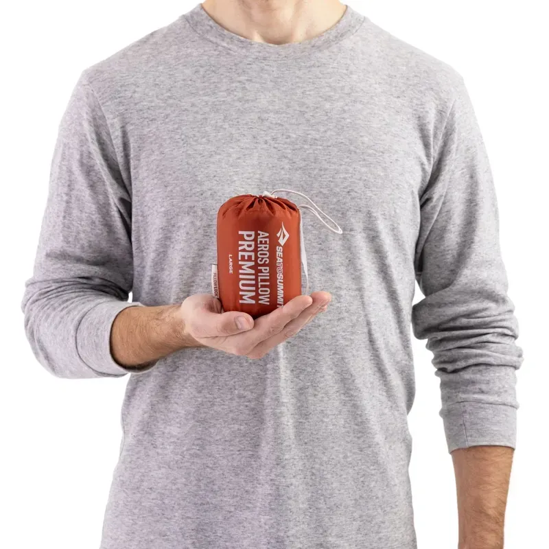 Sea To Summit Aeros Large Premium Pillow in Picante-1