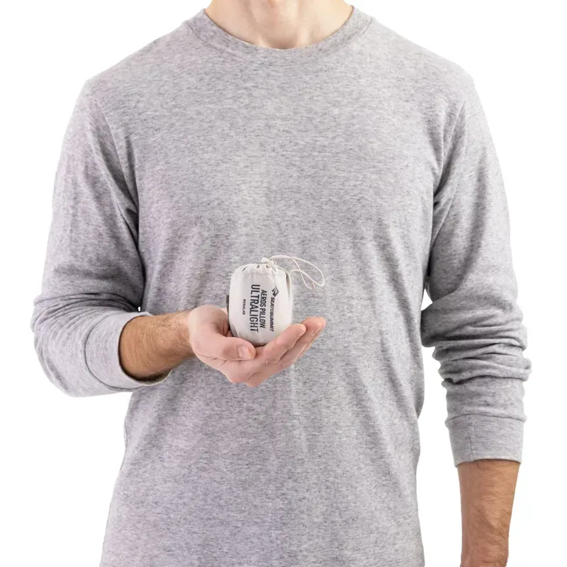 Sea To Summit Aeros Regular Ultralight Pillow in Beluga-1