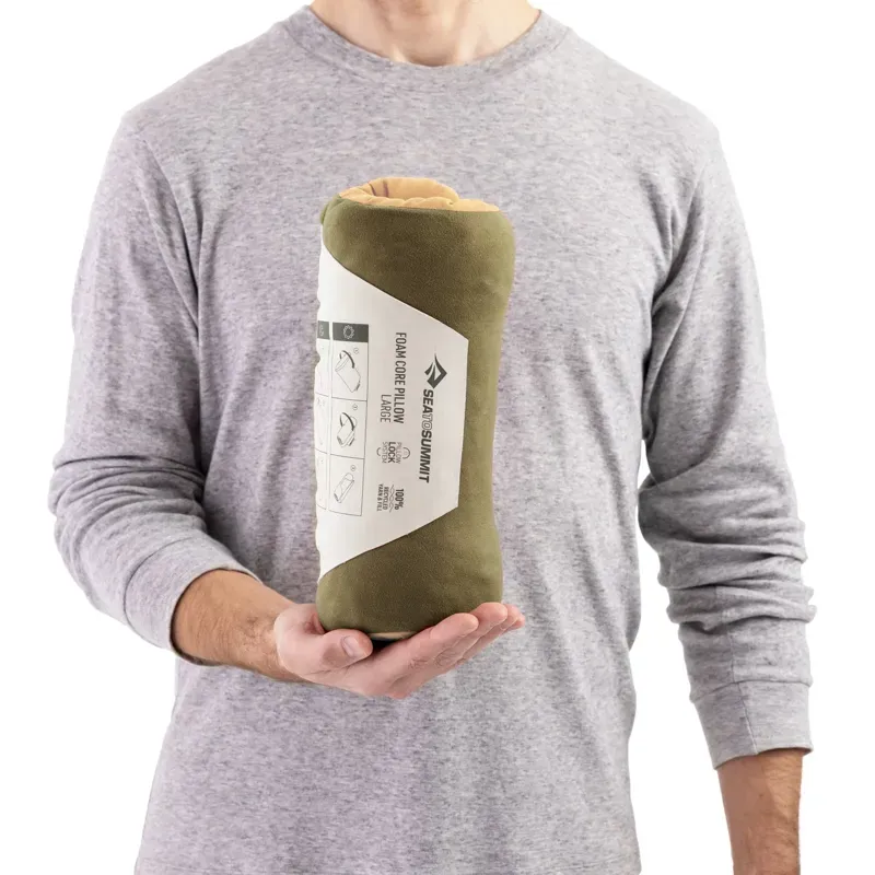 Sea To Summit Foam Large Core Pillow in Bombay Brown-1