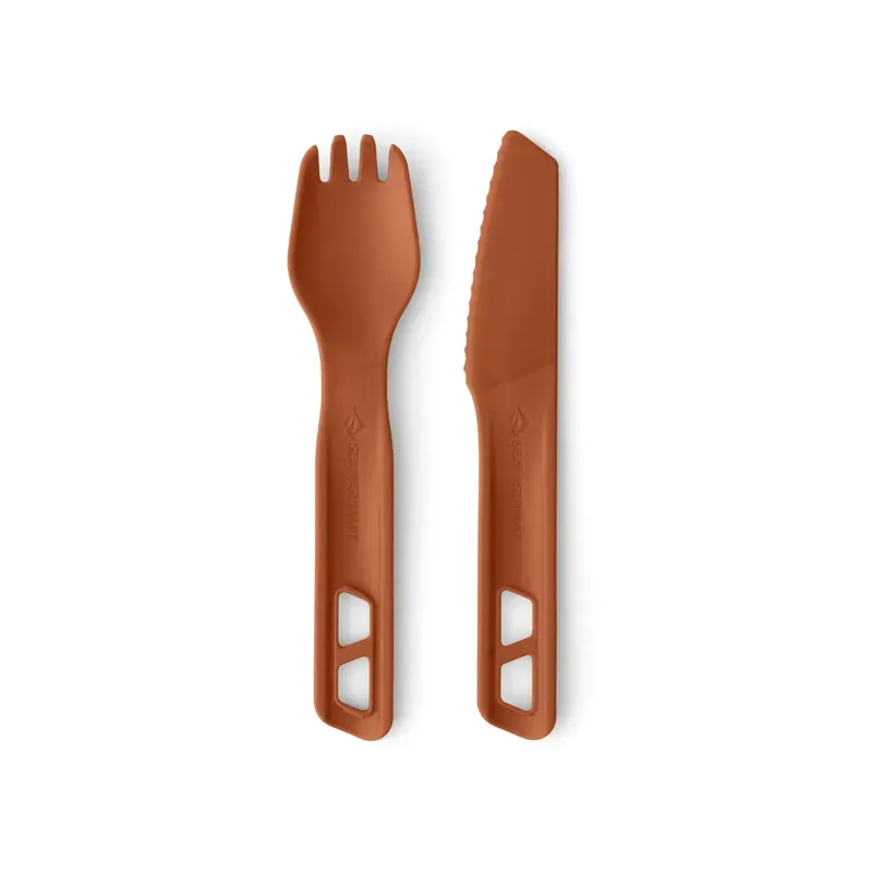 Sea To Summit Horizon 2 Piece Cutlery Set in Bombay Brown