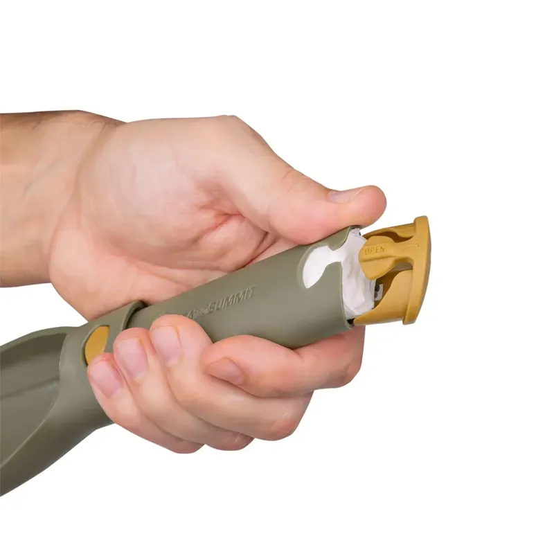 Sea To Summit Pocket Trowel in Burnt Olive-3