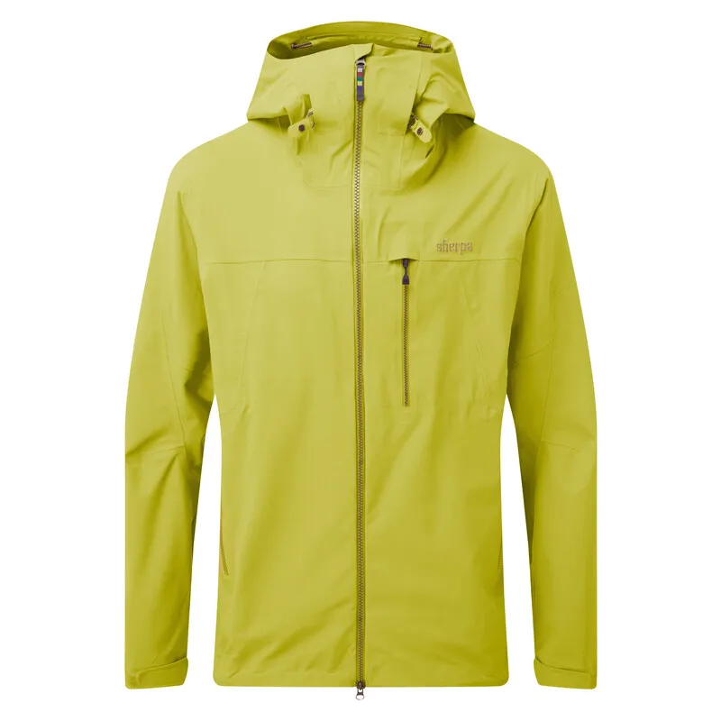 Sherpa Mens Makalu Jacket Chutney Yellow