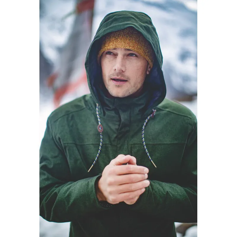 Sherpa Mens Kathmandu Parka Mewa Green-4