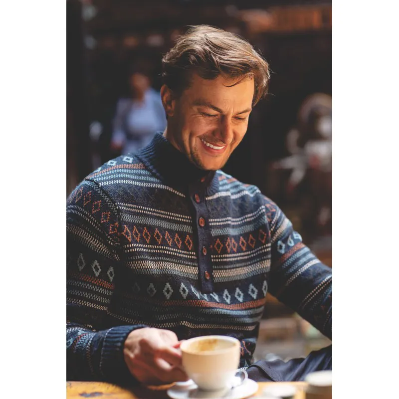 Sherpa Mens Dhaka Pullover Rathee-3