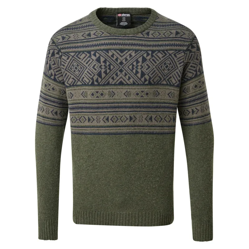 Sherpa nathula top crew sweater