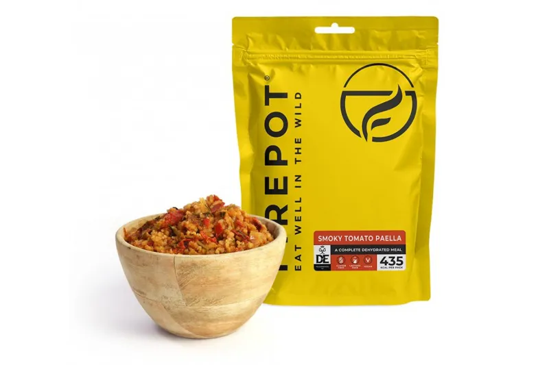 Firepot Dehydrated Food - Smoky Tomato Paella - Reg 135g